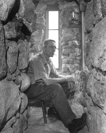 Robinson Jeffers in Tor house