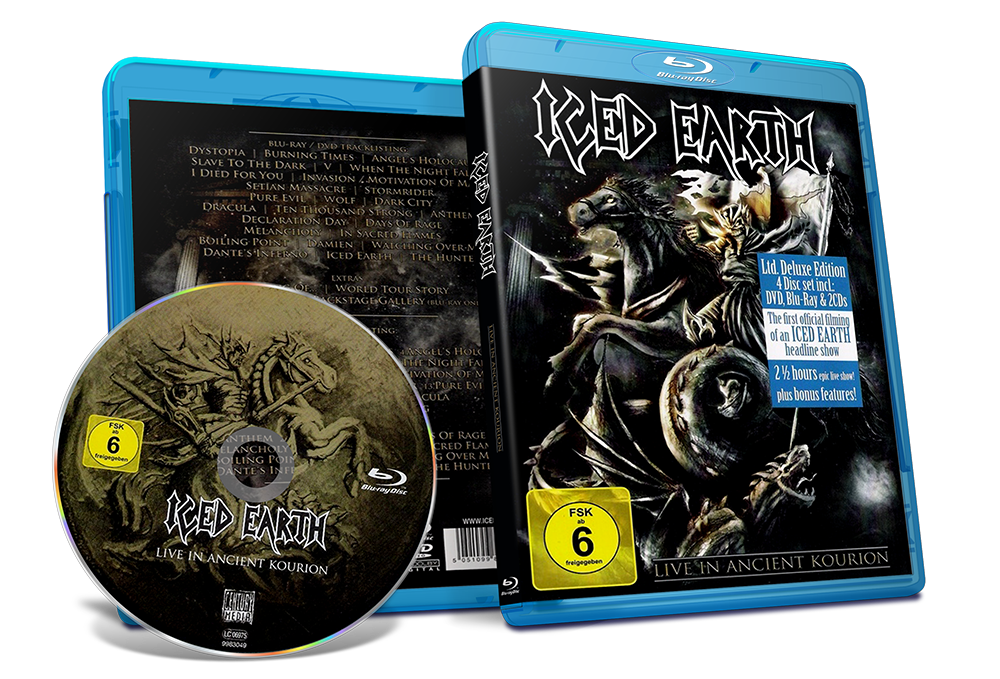 Iced Earth: Live in Ancient Kourion (2013) [Blu-ray 40 GB]