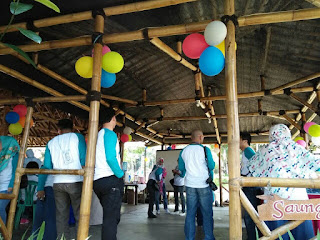 reuni smpn 5 depok di campas bogor