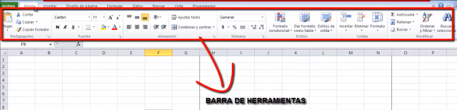 Carpeta de evidencias Excel: DEFINICIONES DE BARRAS