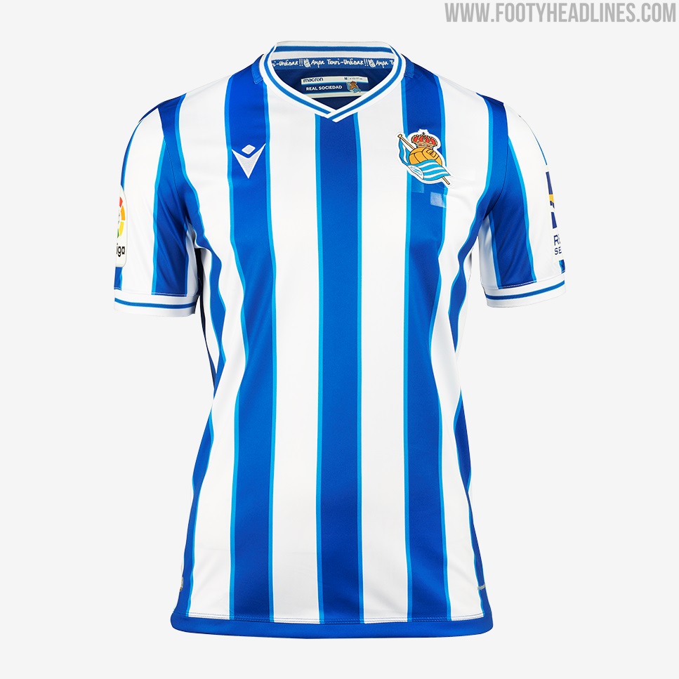 Real Sociedad 20-21 Home & Away Kits Released - Footy Headlines