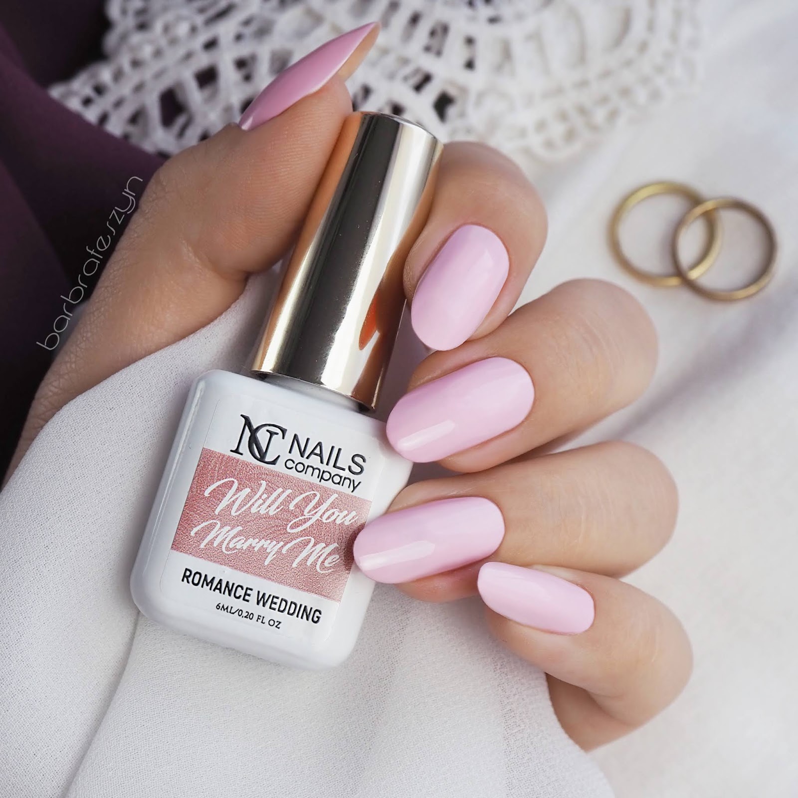 Kolekcja Romance Wedding Nails Company + tutorial ślubny