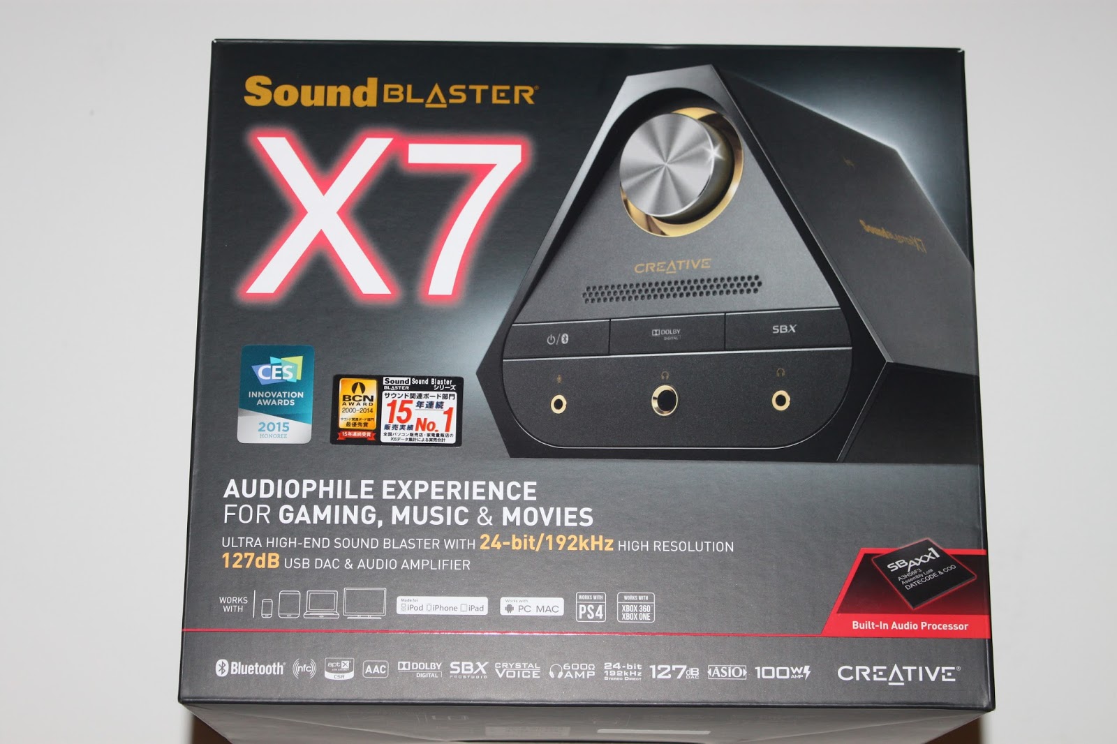 Stereowise Plus: Creative SoundBlaster X7 High Resolution Audio