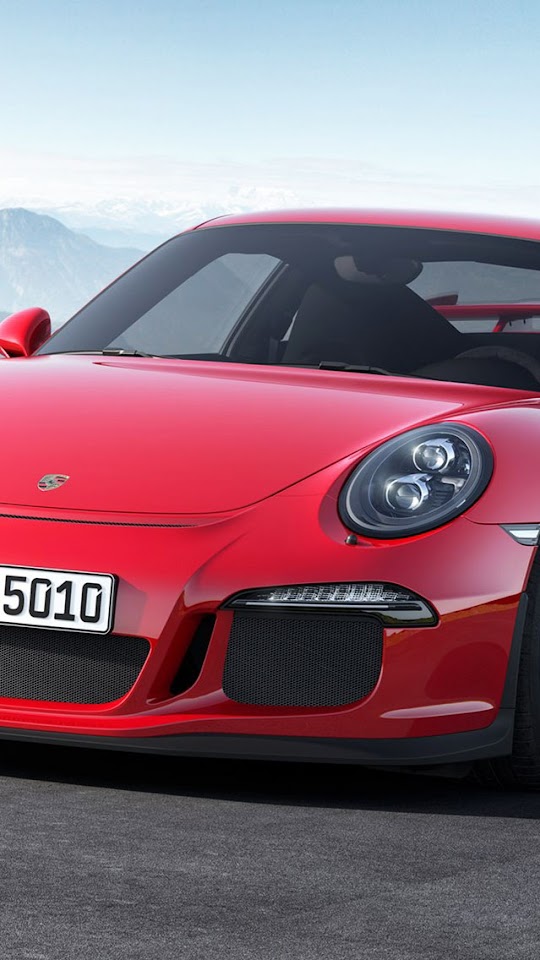   Red 2014 Porsche 911 GT 3   Android Best Wallpaper