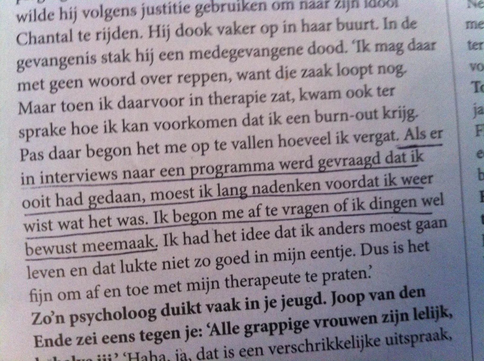 Van heel sober leven naar heerlijk simpel leven Als je