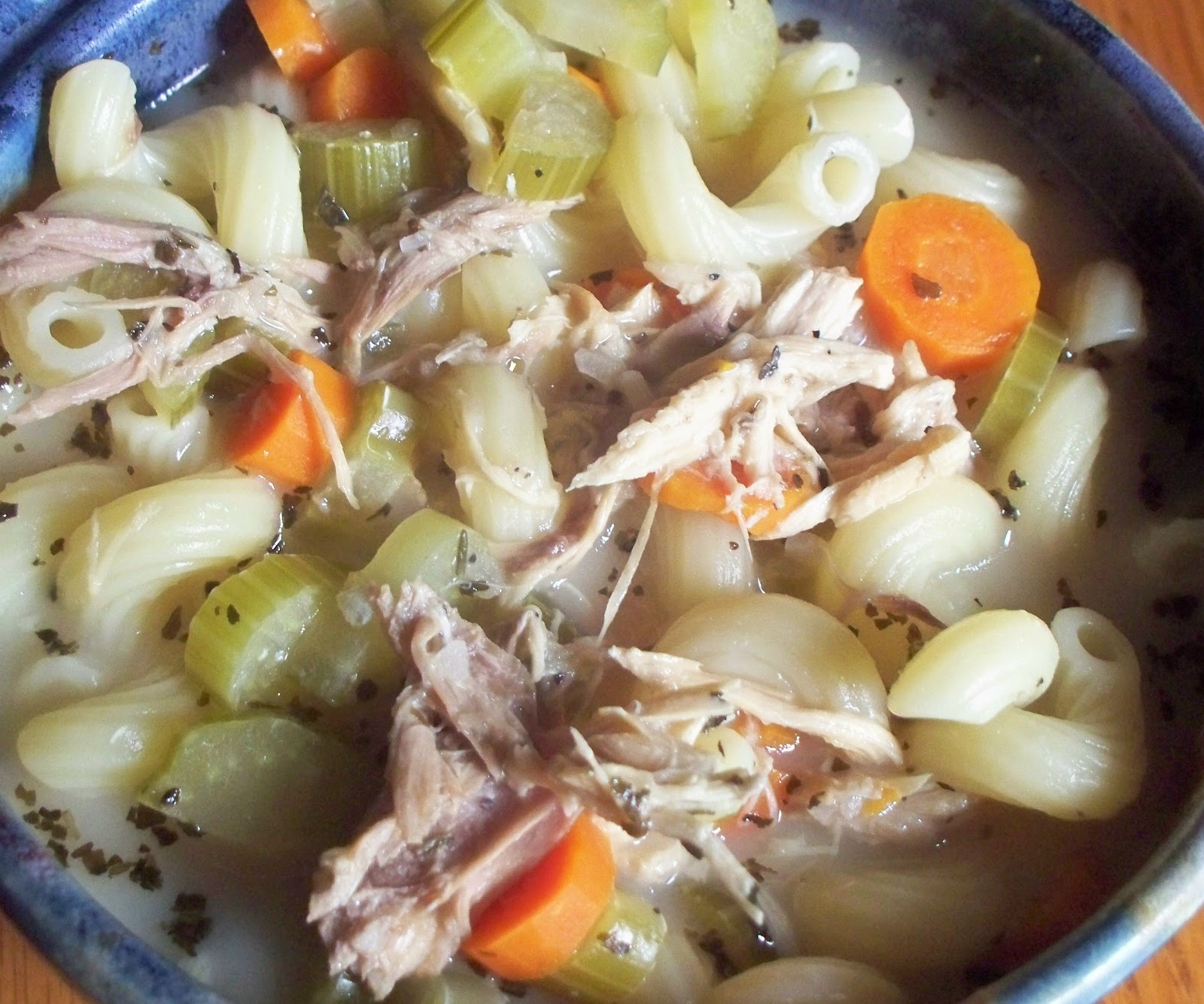 A New Leaf: In the Kitchen with Jason: Creamy Crockpot Chicken Noodle Soup