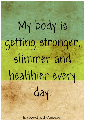 Affirmations for Losing Weight, Daily Affirmations