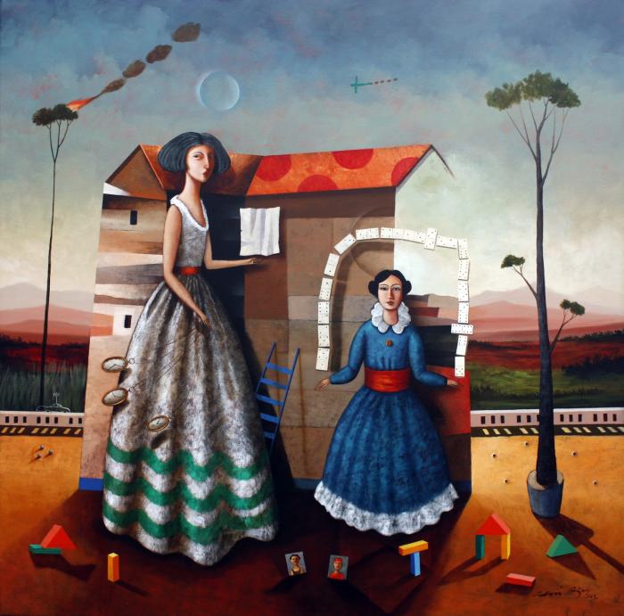 Чилийский художник. Edwin Rojas