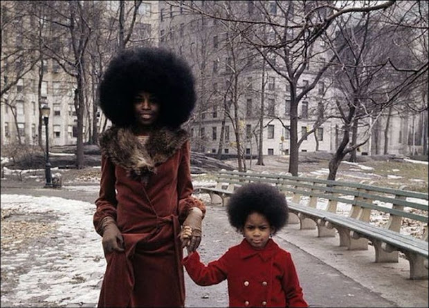 afro popular hairstyle of