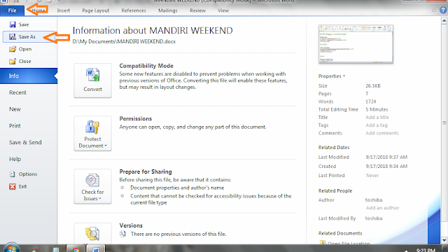 3 Cara Mudah Mengubah File Dokumen Ms Word ke PDF 3 Cara Mudah Mengubah File Dokumen Ms Word ke PDF