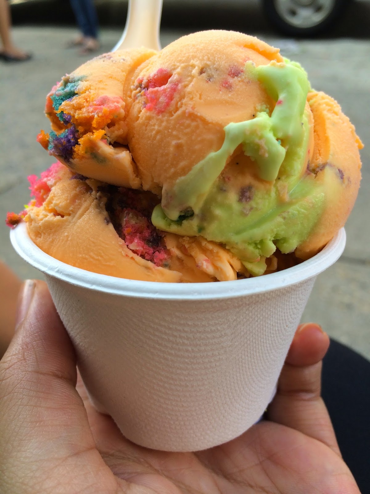 GAB EATS Eat Here Now Hay Rosie Craft Ice Cream Company