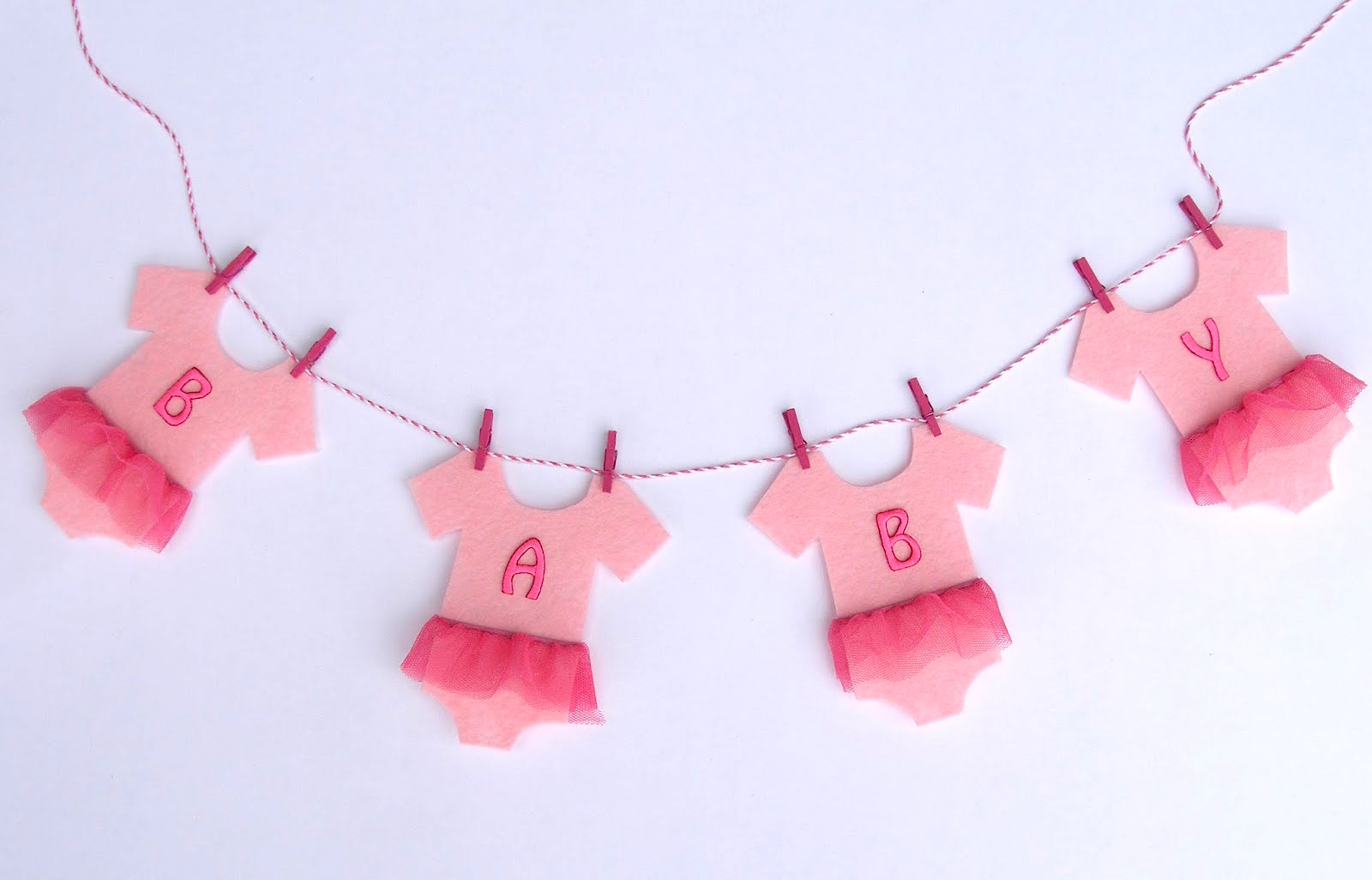 Creating with Joy Baby Onesie Garland