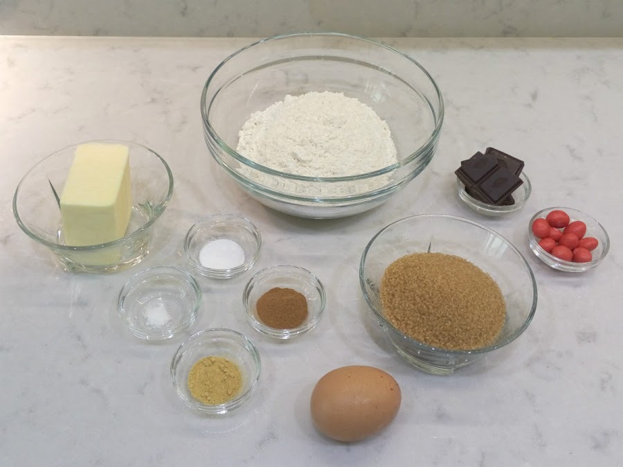 Ingredientes galletas de jengibre