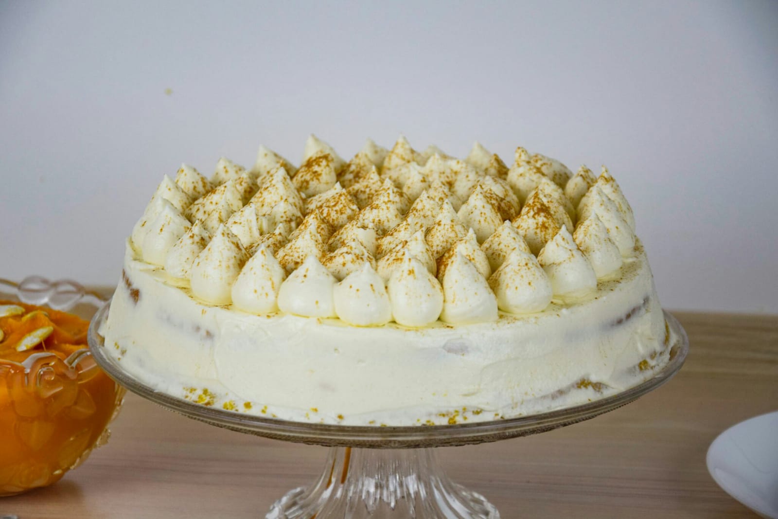 kiras_bakery: Kürbiskuchen mit Zimtcreme/ Einfache Kürbistorte mit ...