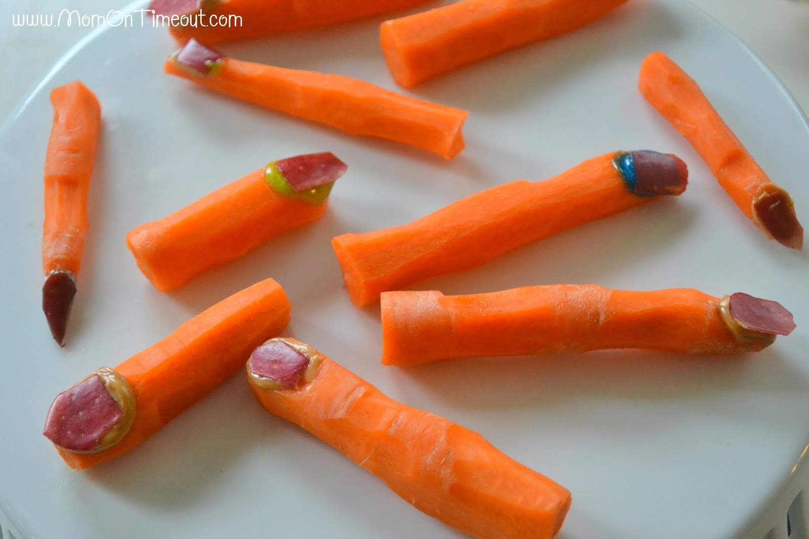 Healthy Halloween Snack: Witch Fingers {Recipe} - Mom On Timeout