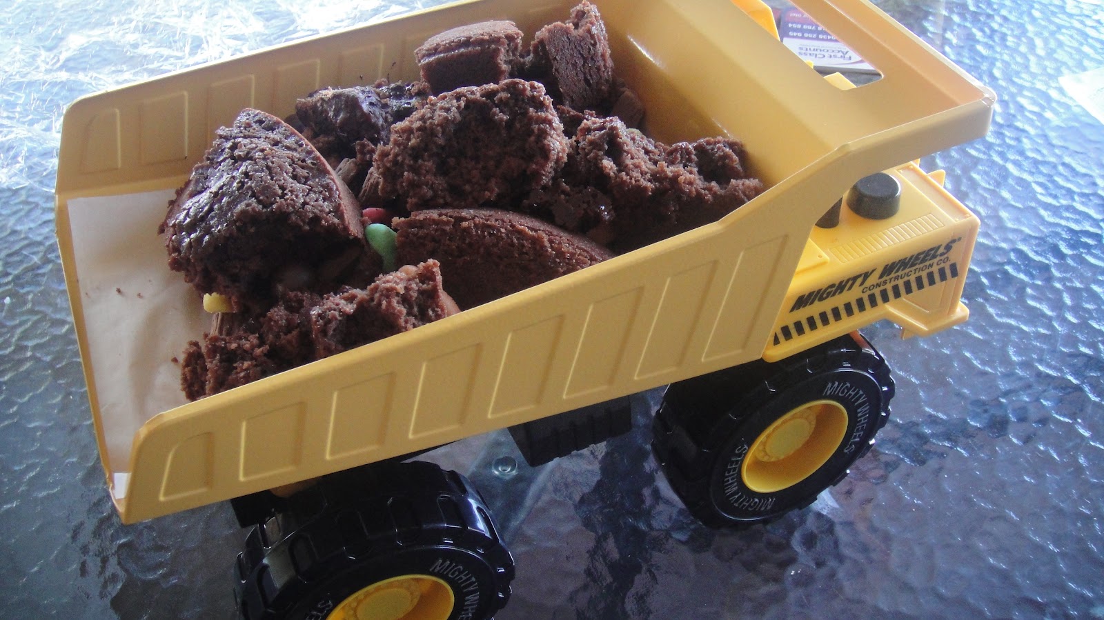 Mums in the Kitchen Chocolate Dump Truck