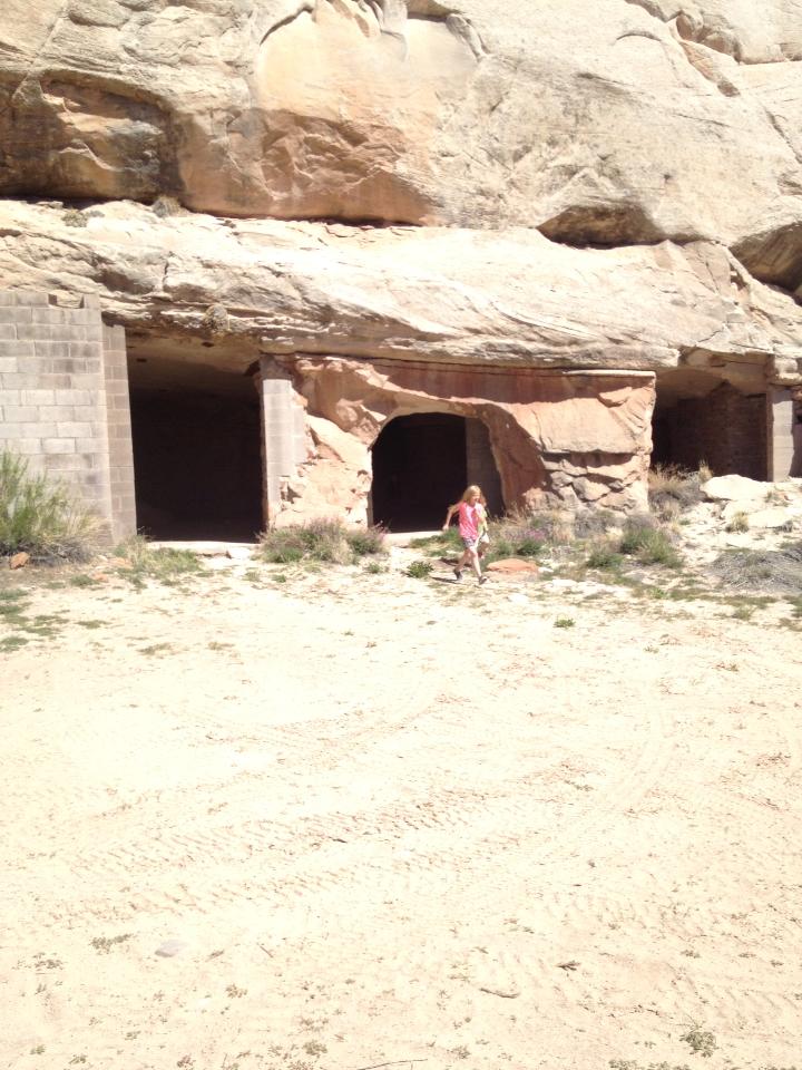 Kenney Family Travel Moab Cave House