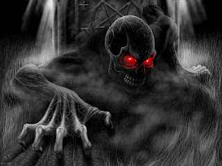 Devil Is Alive Dark Gothic Wallpaper
