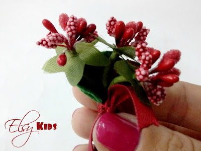 Брошь №1 в букете Лукошок Элси