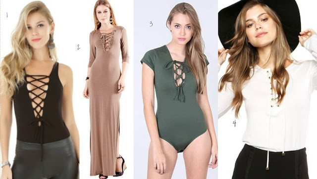 Tendência: Decote com Amarração onde comprar Tendência: Decote com Amarração onde comprar
