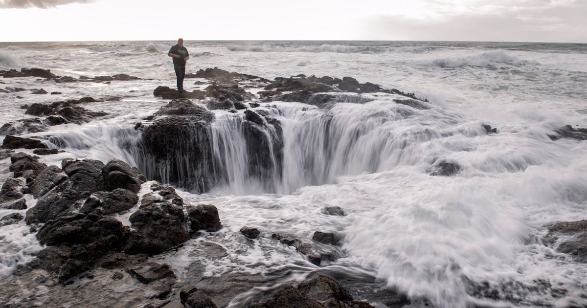 Robin Loznak Photography Thor's Well on the Oregon coast