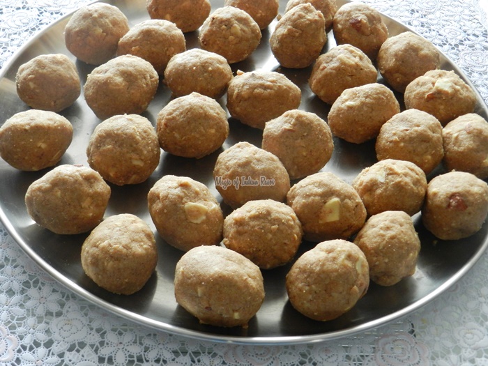 Atte Ki Pinni  Wheat Flour Ladoo  Magic of Indian Rasoi -Priya R