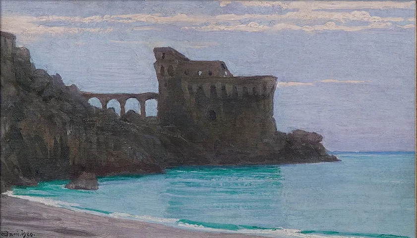 Edward-Okun-Fort-by-the-sea-1920