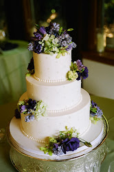 cake cakes purple flowers designs simple tier floral lavender round orchids colors reception photographics richard wood rustic vineyard silver weddings