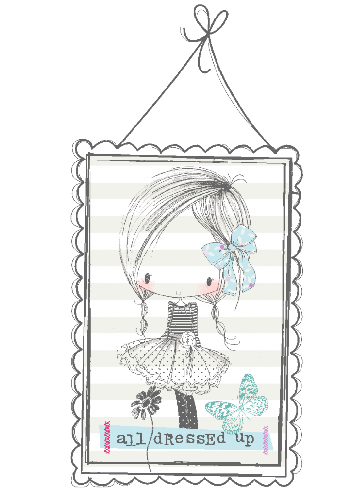 All Dressed Up Digital Stamps