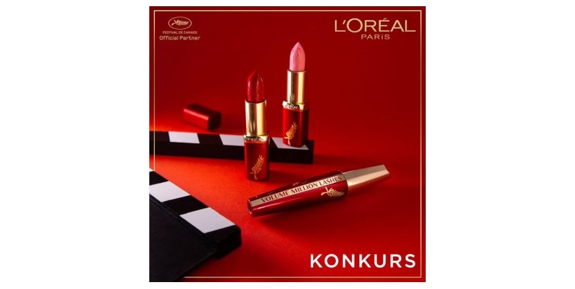 Wygraj zestaw kosmetyków z limitowanej edycji L’Oréal Paris Cannes Konkurs
