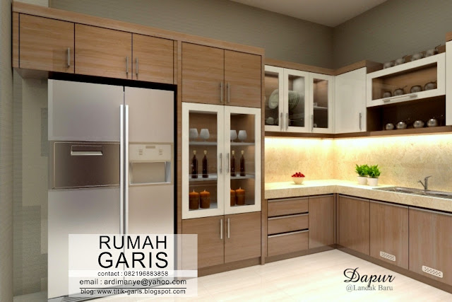 Desain Kitchen Set Makassar  Rumah Garis