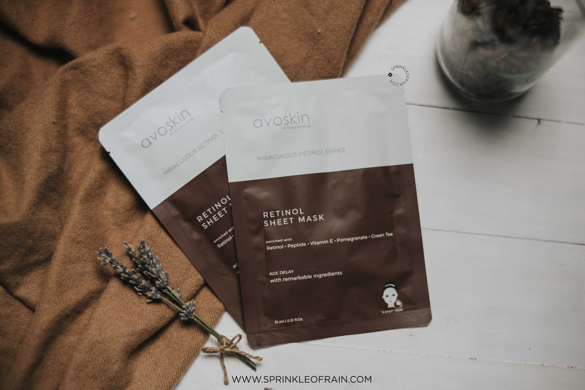 [REVIEW] Avoskin Retinol Sheet Mask dan AHABHAPHA Sheet Mask