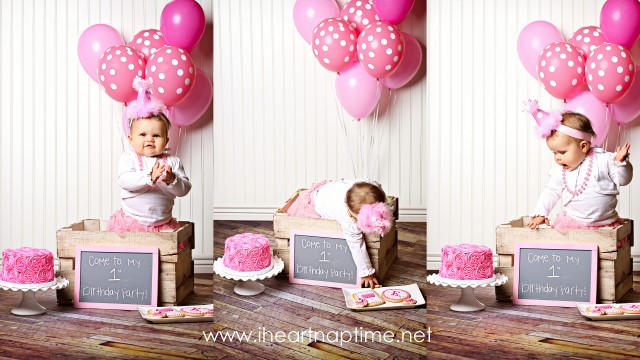 Kara s Party Ideas Pretty In Pink 1st Birthday Party  - 61