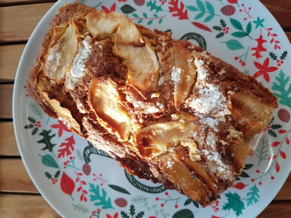 Ma recette de gâteau délicieux amandes / pommes