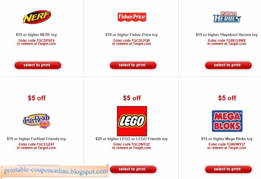 Target coupon code november 2018