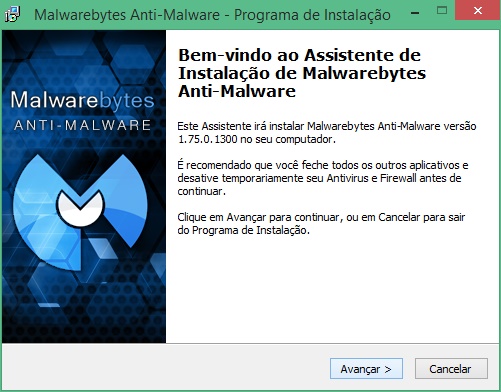 MalwareBytes segunda alternativa para busca de vírus