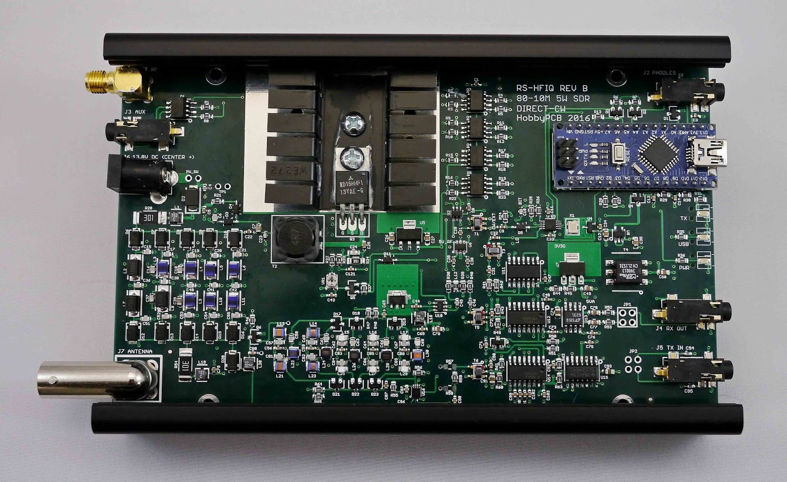 AIR - RADIORAMA: Nuovo Transceiver SDR per gamme radioamatoriali HF 5W ...