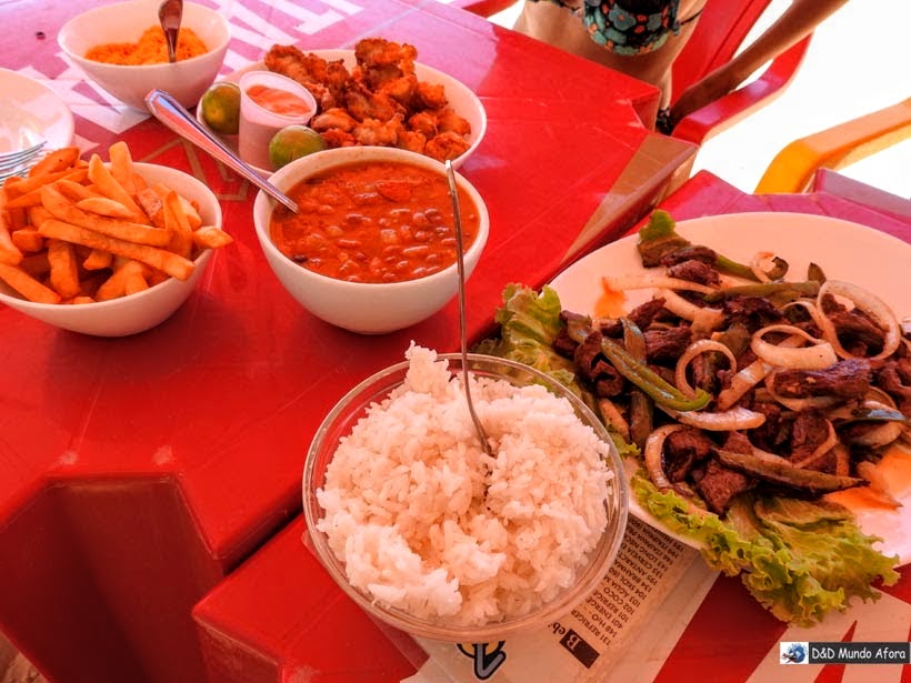 Diário de Bordo - Comida em Canoa Quebrada, Ceará Diário de Bordo - Comida em Canoa Quebrada, Ceará