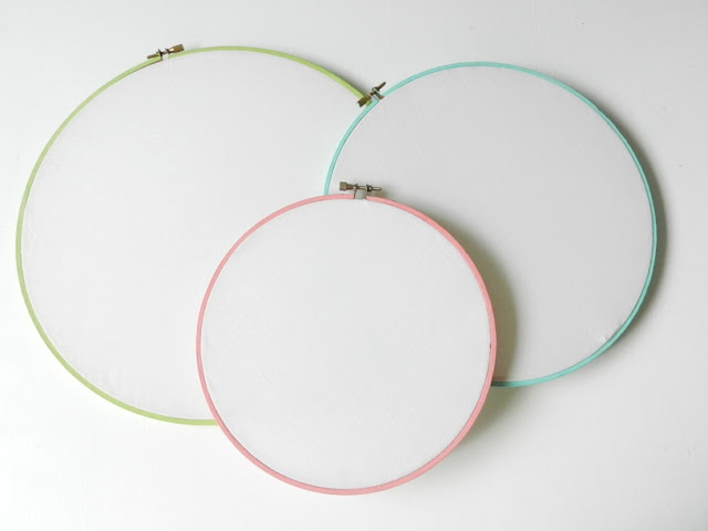 Embellished Embroidery Hoops