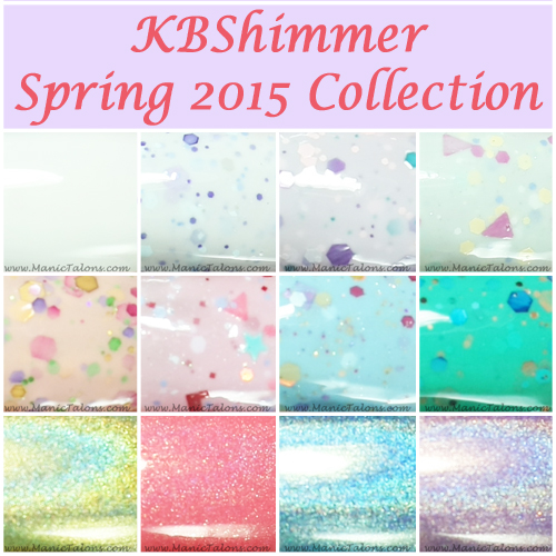 Manic Talons Nail Design Kbshimmer Spring 2017 Collection Complete Kbshimmer Spring 2017 Collection Swatches
