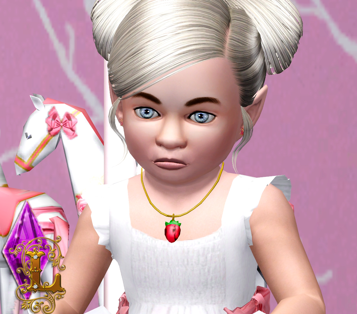 Ladesire's creative corner) The Sims 4 pedants converted for The Sims