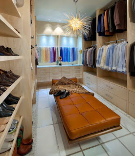 Become More Organized With A Walk In Wardrobe