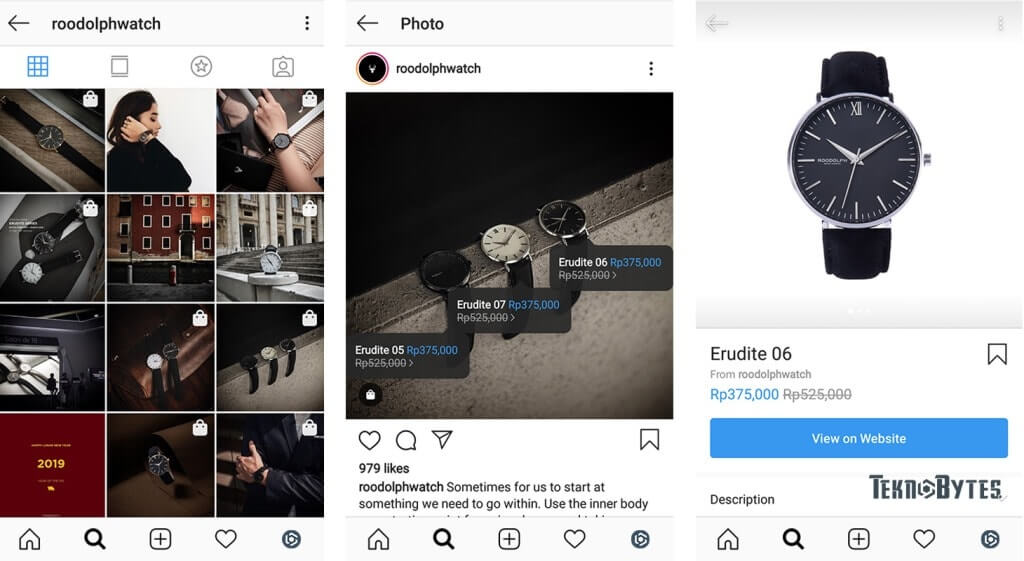 Instagram Checkout - Tekno Bytes