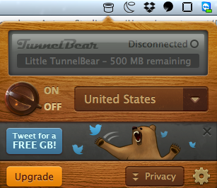 tunnelbear free mac