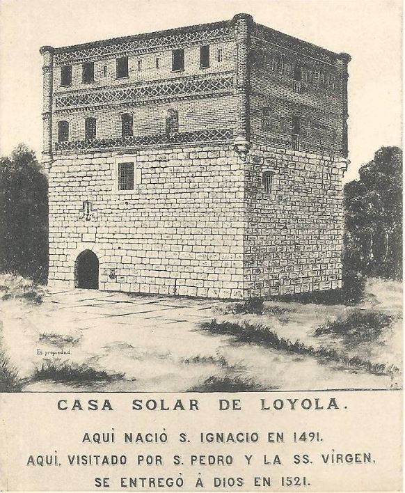 EUSKAL HERRIA LEHEN PAYS BASQUE D'ANTAN LA MAISON DE SAINT IGNACE DE