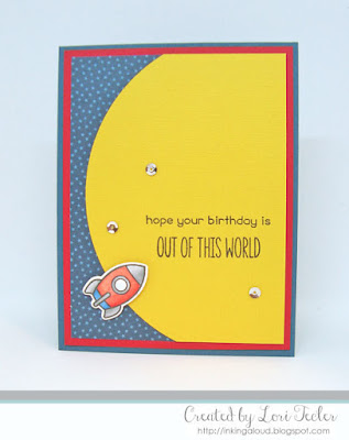 Out of This World card-designed by Lori Tecler/Inking Aloud-stamps and dies from Lawn Fawn Out of This World card-designed by Lori Tecler/Inking Aloud-stamps and dies from Lawn Fawn