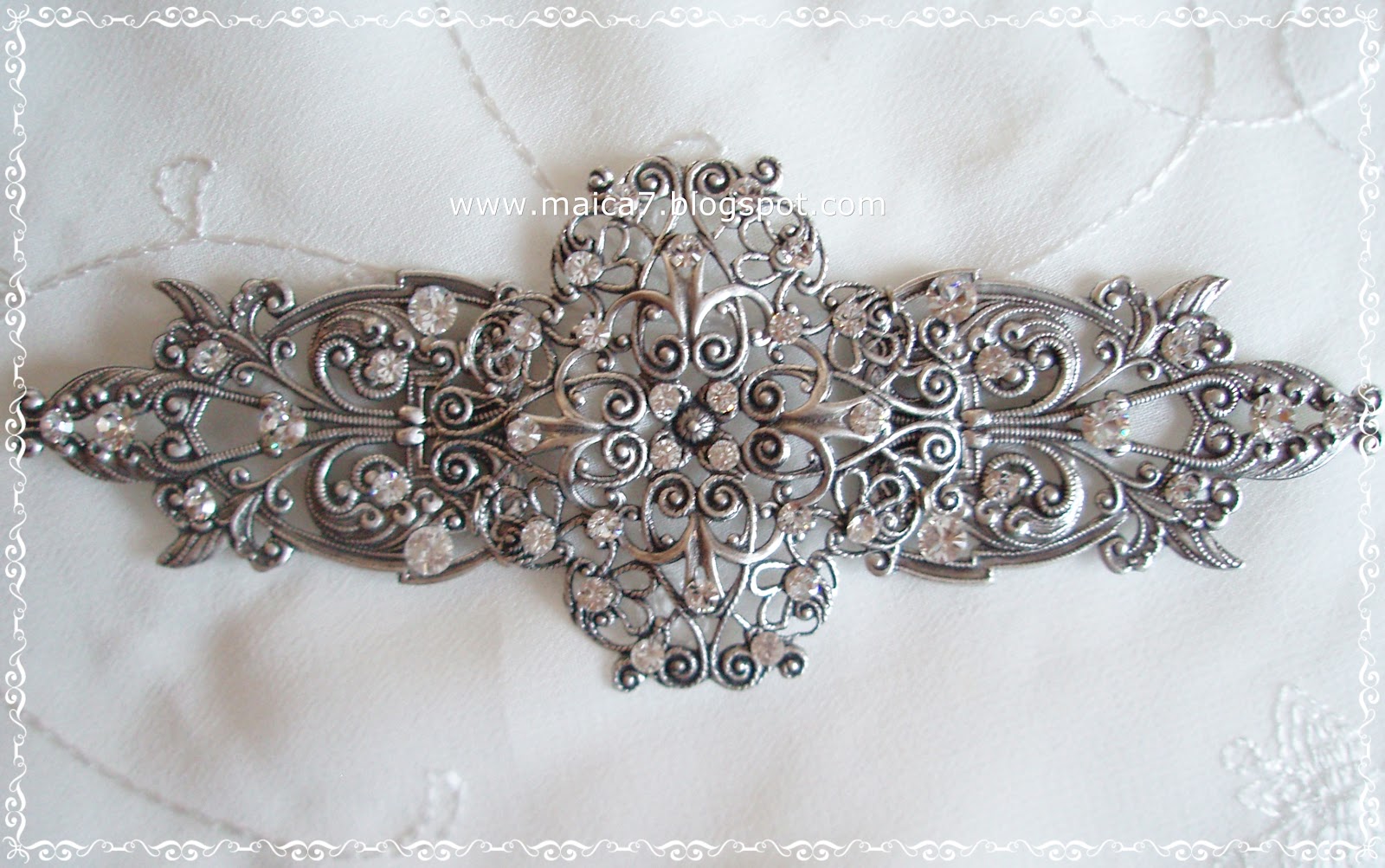 Broche Zanini – Occasion – Accessoire De Décoration Pour Vêtement Ou Sac