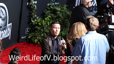 BD Wong being interviewed - Jurassic World Premiere