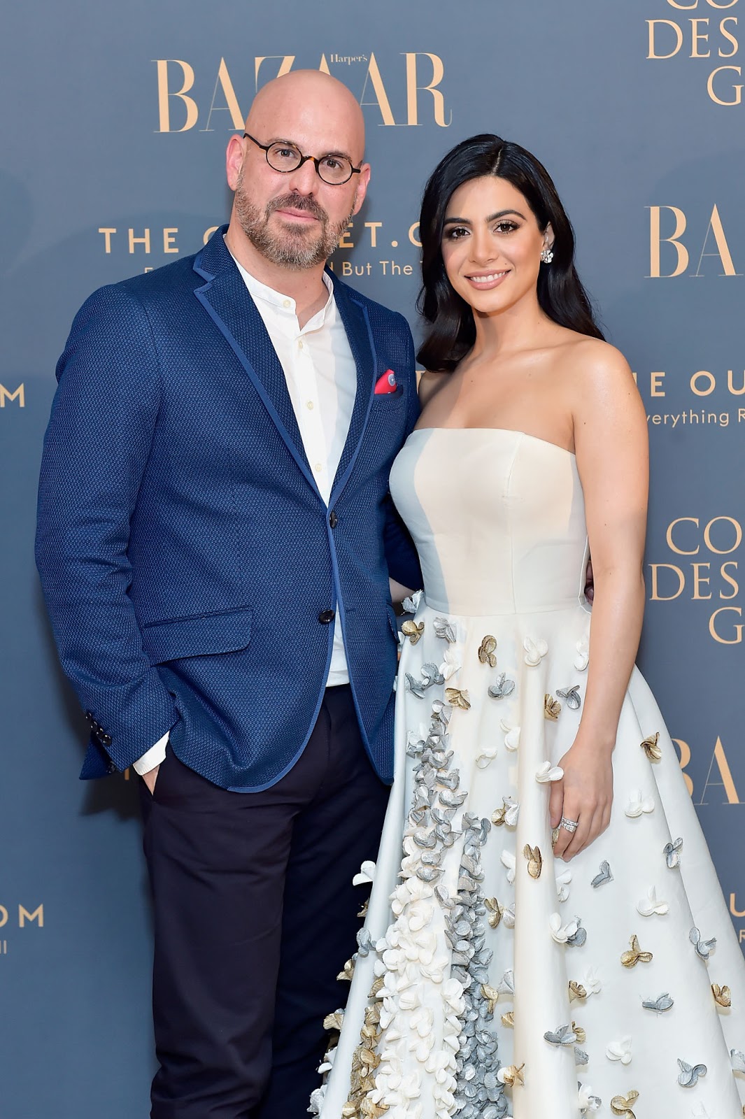 Emeraude Toubia attends Harper's BAZAAR & the CDG Celebrate Top Costume