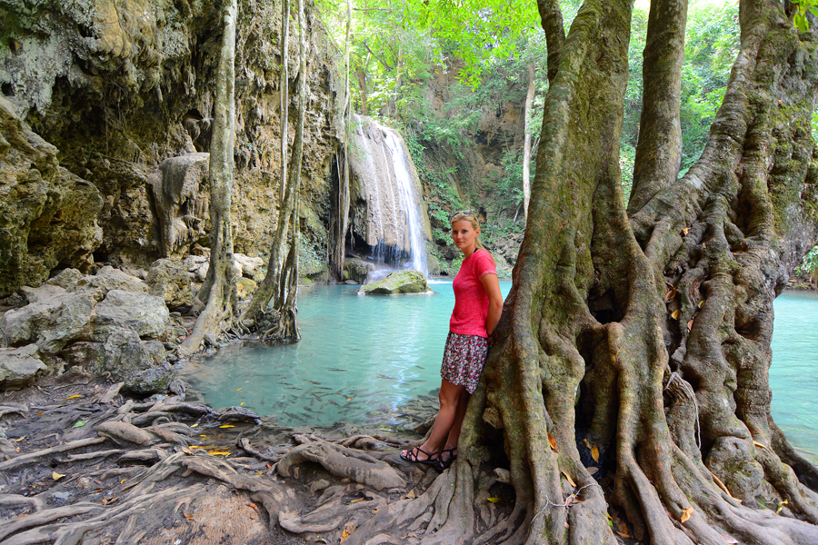 wodospady erawan, kanchanaburi wodospady erawan, kanchanaburi